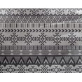 thumbnail image 4 of oneOone Georgette Viscose Gray Fabric Aztec Tribal Sewing Craft Projects Fabric Prints By Yard 42 Inch Wide, 4 of 4