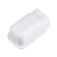 thumbnail image 3 of Uxcell 4" Decorative Line Cover Wall Entry Cap Tubing Parts Accessories for Air Conditioner, White, 3 of 4