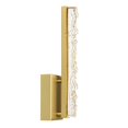 thumbnail image 1 of CWI Lighting Stagger Brass Finish Integrated LED Wall Light Indoor Hardwired, 1 of 3