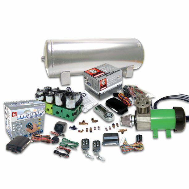 Helix 8 Preset Digital Air Suspension Controller Kit W Alarm Remotes No