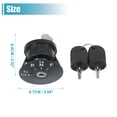 thumbnail image 3 of Reemplazo de Interruptor de Encendido con Llaves Únicas Bargains 1 Set para EZGO RXV 48V Carrito de Golf Eléctrico 2008-en adelante, 3 of 6