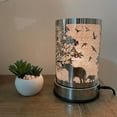thumbnail image 1 of 7" Touch lamp/Essential Oil Burner/Fragrance Wax Melts Warmer/Silver Elephant Table Decor, 1 of 5