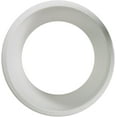 thumbnail image 3 of PCP Replacement Toilet Splash Guard, Open Bottom Liner for Commode, White, Liner, 3 of 5