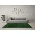 thumbnail image 3 of Ahgly Company Indoor Square Abstract Emerald Green Modern Area Rugs, 6' Square, 3 of 4