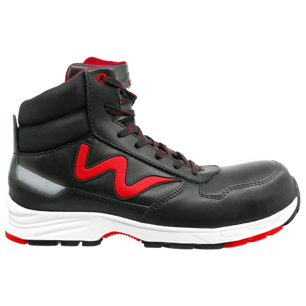 Zapato de Seguridad WSM tipo tenis, Ergonómico y muy ligero. Con casquillo de Policarbonato. Bota de trabajo multifuncional. Es un calzado Industrial dieléctrico y antiderrapante. Est Torino WSM TORINO2NGO270