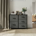 thumbnail image 6 of YINTATECH 5 Drawers Storage Tower , Fabric Dresser Organizer Unit for , Living Room, Closets, 6 of 9