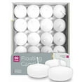 thumbnail image 2 of HYOOLA Premium White Floating Candles 1.75 Inch - 3 Hour - 60 Pack - European Made, 2 of 4