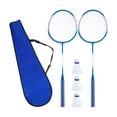 thumbnail image 2 of LOVIVER Badminton Rackets Badminton Racquets for Exercise Indoor Outdoor Sports Lawn Blue, 2 of 8