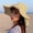 Beige, variant on Fashion Straw Hat Women Spring Summer Sun Hat Female Packable Wide Brim Beach Cap Ladies Crochet Floppy Beach Hat Women
