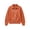 Orange, variant on Women's Waffle Knit Zip-Up Jackets Fall Lapel Collar Long Sleeve Fashion Going Out Casual Loose Coats S-XXL