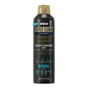 GOLD BOND Ultimate Essentials Nightfall Body Spray for Men, 7 Oz