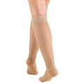 thumbnail image 3 of Truform Women's Knee High, Open Toe, Sheer Stockings,15-20 mmHg, 3 of 5