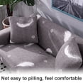 thumbnail image 2 of Smilepp Universal Sofa Cushion Cover All-inclusive Printed Elastic Couch Slipcover Furniture Protector Snowflake 3 Person, 2 of 9