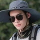 thumbnail image 2 of Sombrero para el Sol Masculino Verano Moda ala Grande Semi Transpirable Hombres Sombrero de Pescador para Exteriores Gris YUNYI BRAND  Deportes, 2 of 5