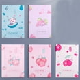 thumbnail image 1 of Tools Clearance Sale, Kababear Notebook Fruit Series 5 Pcs A5 Car Line Notebook 8 Inch X 5.5 Inch Cute Cover Notebook, 58 Books, By Meiiso, 1 of 7