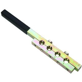 

National Hardware National Hardware N283-911 Swag Tool #3 1/8 To 1/4 Inch Yellow Chromate