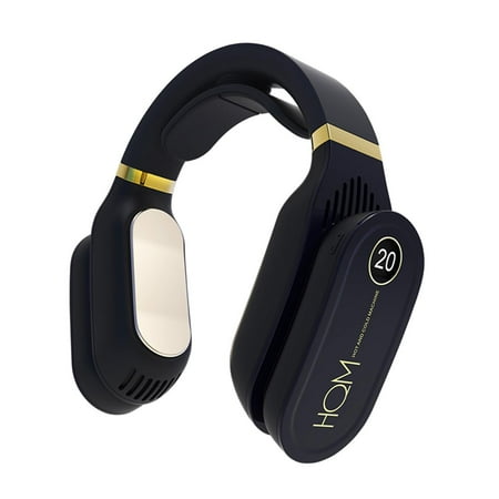 

USB Hanging Cooling Heater Heating Warmer Air Conditioner Neck Massager Hands Free light and durable and has on your neck