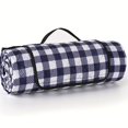 thumbnail image 2 of Manta de Picnic Extra grande, mantas plegables impermeables, estera de Picnic de guinga para playa, Camping, 1 ud., 2 of 4