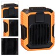thumbnail image 2 of Ventilador Con Clip para La Cintura Banco Linterna El Cuerpo Cuello (Vitalidad) Naranja, 2 of 3