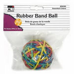 CHL56300 - Rubber Bands Asst Colors by Charles Leonard