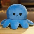 thumbnail image 2 of POKUJ1piece Cute Flip Octopus Doll Double Face Flip Octopus Plush Toy Doll 7.48*3.93in Light Blue/blue+Yellow/orangeNosize Gao Jinjia unisex, 2 of 2