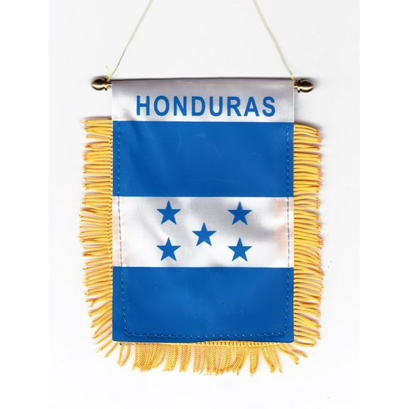 Honduras Window Hanging Flag