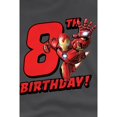 thumbnail image 2 of Iron Man Boys/Girls 8th Birthday T-Shirt, 2 of 4