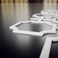 thumbnail image 5 of Ekena Millwork 19 7/8"W x 11 3/8"H x 3/8"T Small Bradley Decorative Fretwork Wall Panels in Architectural Grade PVC, 5 of 10