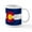 White, variant on CafePress - Flag Of Colorado Mugs - 11 oz Ceramic Mug - Novelty Coffee Tea Cup