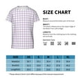 thumbnail image 2 of Wukai Purple Checkboard Youth Unisex Short Sleeve T-Shirt for Boys, Girls, Teens, and Kids-Medium, 2 of 7