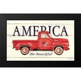 thumbnail image 2 of Marrott, Stephanie 24x16 Black Modern Framed Museum Art Print Titled - America, 2 of 5