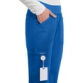 thumbnail image 4 of Cherokee Workwear Revolution Women's Scrubs Pant Mid Rise Straight Leg Pull-On WW110, 4 of 10