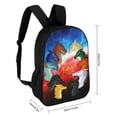 thumbnail image 2 of Wings of Fire Backpack, Large Capacity Computer Backpack, 17 Inch Laptop Backpack for Shool College Work Travel, 2 of 9
