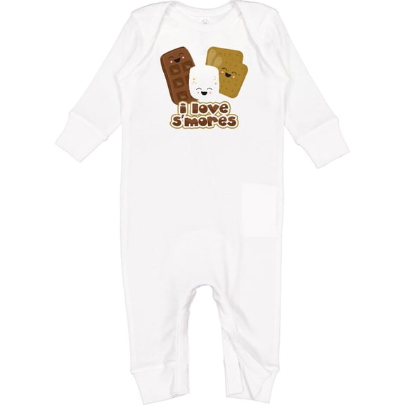 Inktastic I Love S'mores Baby Romper Coveralls