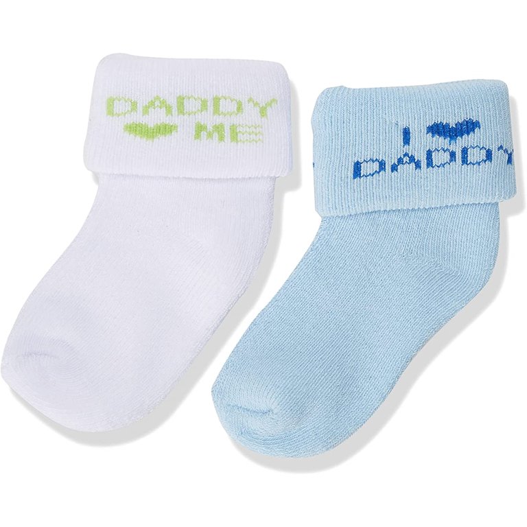 Luvable Friends Baby Newborn Socks, 6-Pack