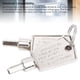 thumbnail image 4 of Llave De Congelador, Llave De Puerta De Congelador De Metal Fácil De Usar aleación De Aluminio Portátil Ajuste Preciso 2 Piezas Para Refrigerador, 4 of 7
