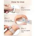 thumbnail image 6 of Wearlizer Braided Magnetic Band Compatible with Google Pixel Watch 4/3 41mm, Stretchy Nylon Watch Band for Women Men, Celtic Knot Jewelry Style Strap for Pixel Watch 2/1, 6 of 7