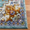 thumbnail image 3 of SAFAVIEH Aria Kimberlyn Oriental Area Rug, Turquoise/Ivory, 5'1" x 7'6", 3 of 8