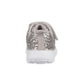 thumbnail image 2 of Laura Ashley Girls Sequin Sneakers Laura Ashley, Silver, Size: 7, 2 of 5