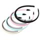 thumbnail image 1 of Diademas con peine de dientes Unique Bargains 4 Uds. antideslizantes verde rosa beige negro, 1 of 7