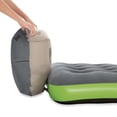 thumbnail image 4 of Colchon Inflable Individual Almohada + Bolsa Camping gris 1, 4 of 6