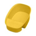 thumbnail image 1 of Cesta de plástico para fregadero QTBIUQ, cesta de basura para cocina, cesta de almacenamiento para fregadero, cesta de drenaje para fregadero de cocina, color amarillo, 1 of 3