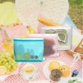 thumbnail image 3 of Food Grade Reusable Kitchen Storage Freezer Bag Leakproof Food Organization Pouch for Marinate Meats, 3 of 5