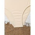 thumbnail image 7 of ZHOGXU Children Girls Bkinini Sets Sleeveless Halter Neck Solid Color Top And Shorts Cover Ups Comfortable Swimwear Beachwear For Pool Beach,Beige,9-10 Years, 7 of 7