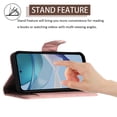 thumbnail image 3 of for Motorola Moto G 5G 2023 Wallet Case, Elegant Card Holder Cash Slot PU Leather Kickstand Wrist Strap Shockproof Protective Flip Women Girls Case Cover for Motorola Moto G 5G 2023, Coralpink, 3 of 7
