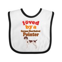 Inktastic German Shorthaired Pointer Owner Girls Baby Bib