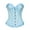 Blue, variant on Women Shapers Carnival Clothes For Lace Push Up Corset Top For Women Shaping Belly Control Shapewear With Gel Bone Base For Comfort And Style Blue XXL
