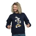 thumbnail image 2 of Looney Tunes Mens Rapper Bugs Bunny Sweatshirt, 2 of 5