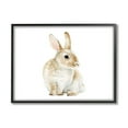 thumbnail image 2 of Stupell Industries Bunny Rabbit Watercolor Portrait Kids' Nursery Animal, 14 x 11,Design by Fox Hollow Studios, 2 of 5