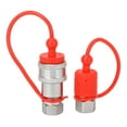 thumbnail image 2 of Hydraulic Quick Connect Fittings, Universal Compatibility 24 GPM Maximum  Rate Hydraulic Quick Coupler Rugged  for Construction, 2 of 7
